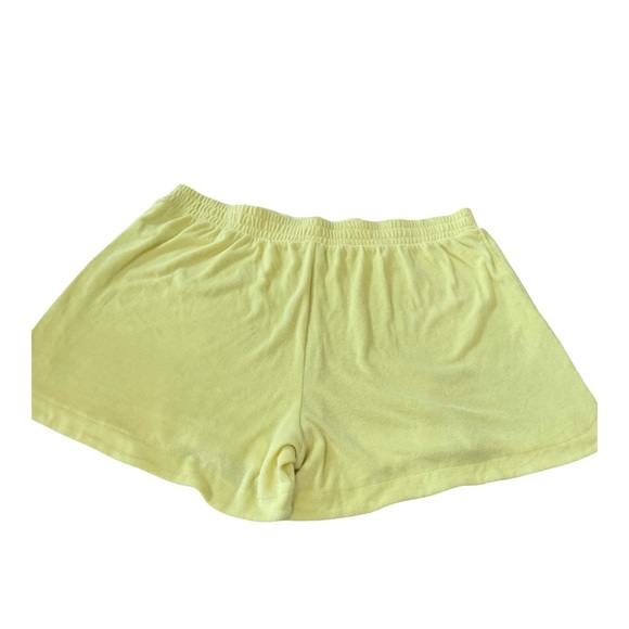 A New Day Terry short inseam high rise elastic waist Yellow swim shorts 2X NWT - Picture 2 of 5